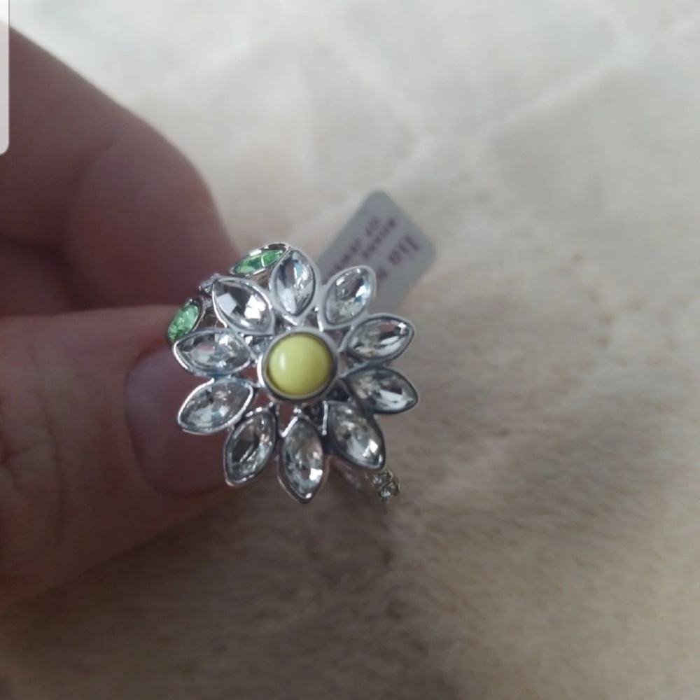 Lia Sophia Flower Ring